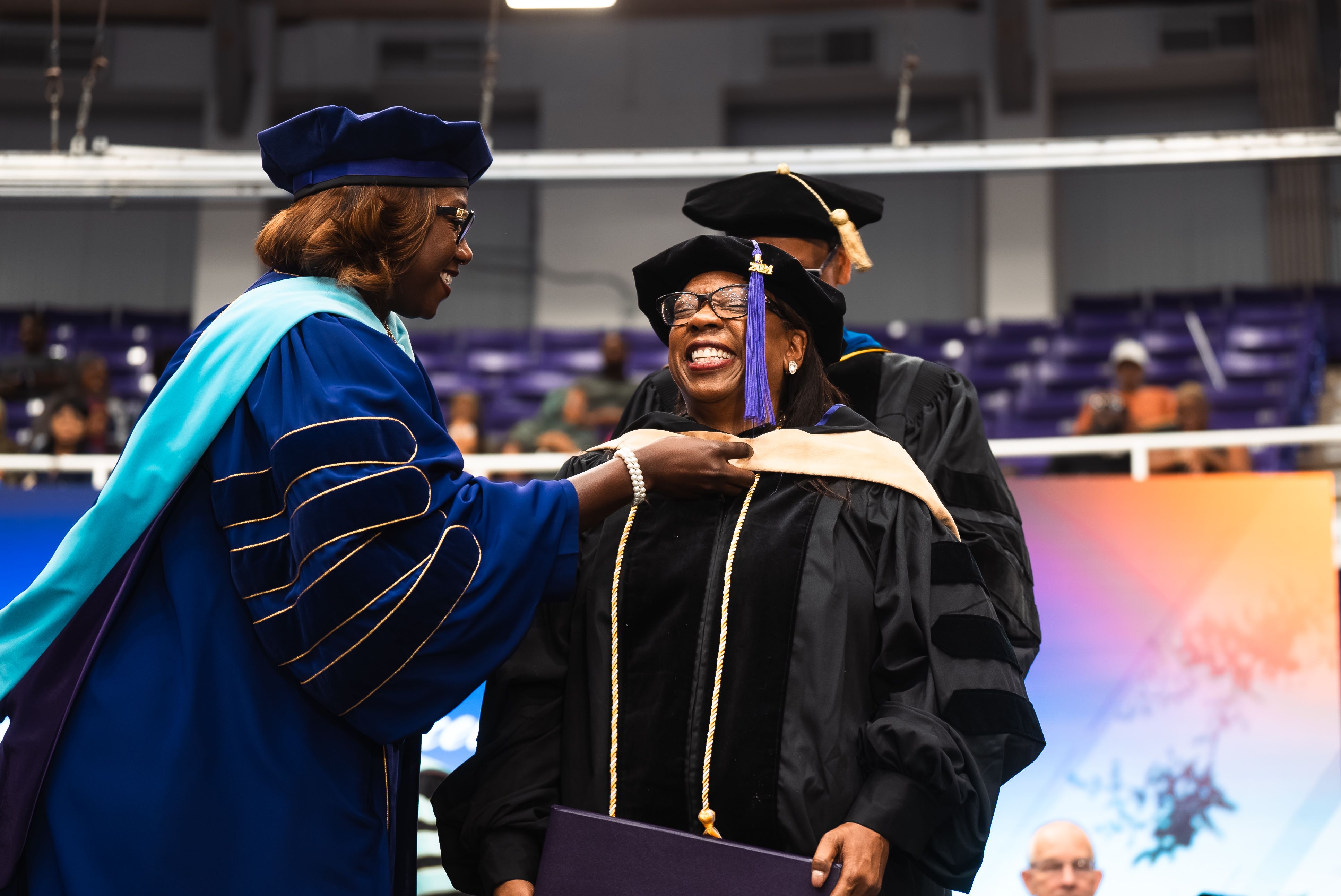 PVAMU celebrated its largest graduating class of doctoral students.